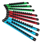 Duratech 9pcs Aluminum Magnetic Socket Organizer Rail Set Holder 96 Clips. Fixed Price $49.99.