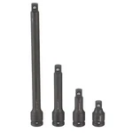 Westward 45kg89 1/2" Drive Impact Socket Extension Set, Sae, 4 Pcs, Black. Fixed Price $61.19.