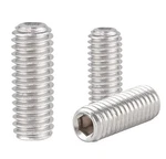 M12-1.75x12mm Hex Socket Set Grub Screws,headless Cup Point,flat Point B.... Fixed Price $12.65.