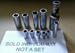 Assorted Snap-on Mac 3/8" &1/4" Drive Sockets 12 & 6 Pts Various Sizesyour Pick. Fixed Price $9.00.