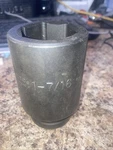 Proto J07523l , 1-7/16" Deep Impact Socket, 3/4" Drive, 6 Point. Fixed Price $39.95.