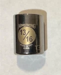 Armstrong 12-026 13/16 6pt 1/2 Dr. Socket Usa. Fixed Price $6.00.