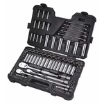 Westward 53pn76 1/4", 3/8", 1/2" Drive Socket Set Sae, Metric 91 Pieces 1/2 In. Fixed Price $270.99.