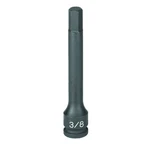 Grey Pneumatic Corp. 19074f 3/8" Drive X 7/32" 4" Length Hex Driver. Fixed Price $24.20.