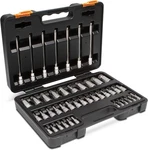 Gearwrench 44 Piece 1/4", 3/8", 1/2" Drive Large, Full Polished Chrome. Fixed Price $158.39.