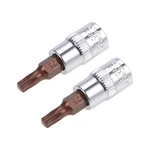 Uxcell 2pcs 1/4" Drive X T25 Torx Bit Socket, S2 Steel Bits Cr-v Sockets. Fixed Price $8.99.