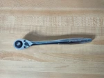 Kobalt 81698 1/4" Drive 6" Long Quick Release 90 Tooth Full Polish Ratchet New. Fixed Price $15.50.