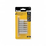 Titan 66320 7-piece 1/4-inch Drive Deep External Star Socket Set. Fixed Price $20.00.