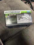 Pittsburgh Metric 21 Pc Socket Set. Fixed Price $34.88.