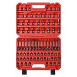 84 Pieces 3/8" Dr. Master Hex Bit Impact Socket Set, Cr-mo, Sae/metric, Impac.... Fixed Price $111.51.