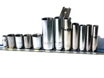 Metric 12 Piece Socket Accessories. Fixed Price $20.00.