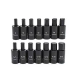 Drive Hex Bit Sae/mm Impact Set Over Torquing Hand Tool 1/2 In. (14-piece). Fixed Price $96.35.
