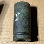 Armstrong 21-232 1" Deep Impact Socket - 3/4" Drive 6 Point. Fixed Price $15.00.