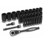 Grey Pneumatic 82629md 29 Piece 1/2" Drive Metric Deep 6 Point Duo-socket Set. Fixed Price $332.30.