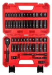 Wett 55-piece 1/4" Drive Impact Socket Set, Sae/metric, Deep/shallow, Cr-v St.... Fixed Price $52.14.