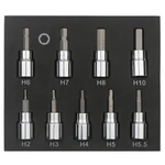 Rowiz 9 Pcs 3/8 Inch Drive Hex Bit Sockets Set, Allen Socket Key One Size. Fixed Price $27.27.