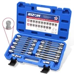 Rizom 20pc 3/8" Drive Long Ball End Hex Bit Socket Set, Extra Allen Wrench. Fixed Price $49.64.