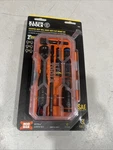 Klein Tools 65238 Knect Essential Deep-well Heavy-duty Flip Socket Set Sae 7pc. Fixed Price $59.99.