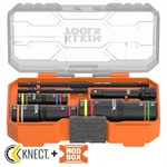 Klein Tools 653qs Knect Quad-12 Deep-well Impact Flip Socket Set Sae 6pc. Fixed Price $69.35.