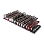 Tekton Shd99203 Drive 12-point Socket Set With Rails/trays. Fixed Price $691.99.