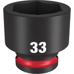 Milwaukee 49-66-6265 Shockwave 1/2in Drive 33mm Standard 6-point Impact Socket. Fixed Price $22.56.