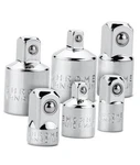 Bates Impact Socket Adapter And Reducer Set, 1/4", 3/8", 1/2" 6 Pcs Silver. Fixed Price $17.30.
