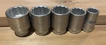 Stahlwille Metric 12 Point 1/2 Drive Chrome Alloy Socket Set Made In Germany 5p. Fixed Price $60.00.