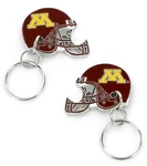 Minnesota - Helmet Keychain Brand New Two Sided Ncaa Ccp-kt-516-16. Fixed Price $10.50.