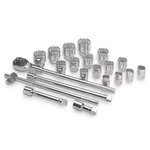 Westward 4yp83 3/4" Drive Socket Wrench Set Sae 21 Pieces 19 Mm To 50 ,. Fixed Price $541.99.