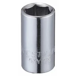 Westward 53yp79 1/4 In Drive, 5/16" Hex Sae Socket, 6 Points, Steel,. Fixed Price $3.25.
