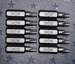 (10) Apex T30 Torx Point X 5/16 Hex Drive 480-tx-30 Insert Bit Usa Ten Bits. Fixed Price $46.95.