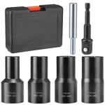 6 Pcs Lug Nut Removal Tool, 1/2-inch Twist Socket Set & Bolt Extractor Set, W.... Fixed Price $45.10.
