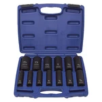 Westward 4prg3 Impact Socket Set, 1/2 In Drive Size, Black Oxide, 13-piece. Fixed Price $97.89.