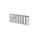Crescent Assorted Sizes X 1/4 In Drive Sae 6 Point Deep Well 10 Pc Csas10n. Fixed Price $24.99.