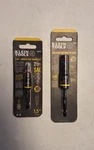 Klein Tools Lot Of Two Flip Impact Socket Sets Sae 3-in-1 And 4-in-1. Fixed Price $26.00.