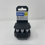 Kobalt 8 -piece 1/4-in 3/8-in Drive Set Tamper-proof Torx Bit Driver Socket. Fixed Price $24.99.
