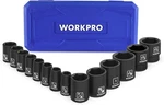 Workpro 1/2 Drive Shallow Impact Socket Set, Sae Cr-v Steel 14pcs,. Fixed Price $43.99.