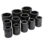 Urrea 15201 Sae 1 Drive 6 Point Deep Impact Socket Set 12 Pieces. Fixed Price $368.20.