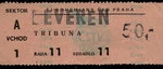 Ticket 1987 Bohemians Praha Vs. Sk Beveren Uefa Cup. Fixed Price $109.06.