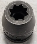 Armstrong 5/8" Socket 3/4" Drive 21-420 8pt Listing B. Fixed Price $8.00.
