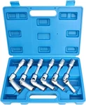 Dptool 6pcs 3/8" Drive Extra Long Glow Plug Socket Set, 180 Degree One Size. Fixed Price $64.99.