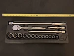 Snap-on 17-pc 1/2" Drive 6-point Metric General Service Socket Set 317ammpc. Fixed Price $524.95.