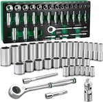 Sk 1/2" Drive Socket Set With 160-p Ratchet, 34-piece, Sae, One Size. Fixed Price $262.99.