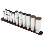 Powerbuilt 11 Piece 12 Point Sae Deep Socket Set - 643047ece. Fixed Price $42.94.