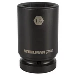 Steelman 1 In. Drive 1-1/2 6 Point Deep Impact Socket. Fixed Price $33.99.