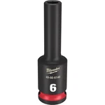 Milwaukee 49-66-6148 Shockwave Impact Duty 3/8" Drive 6mm Deep 6 Point Socket. Fixed Price $14.93.