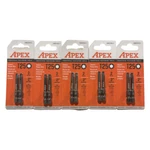 Apex T25 Torx Impact Power Bit 2" Insert Screw Bits 1/4" Hex Quick Change 10pk. Fixed Price $15.99.