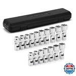 Tecotek 17-piece 3/8" Drive Universal Swivel Joint Socket Set, Metric/sae. Fixed Price $69.36.