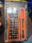 New Klein Tools 65239 Knect Flip-20 Deep Impact Socket Set, 20 Sae And One Size. Fixed Price $57.00.
