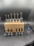 Lot Of 12 Proto 5441 Sae Standard Hex Bit Sockets 1/2 Drive. Fixed Price $65.00.
